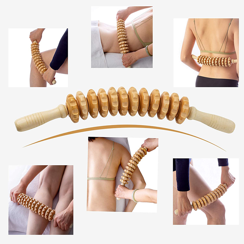 Outils de massage en bois